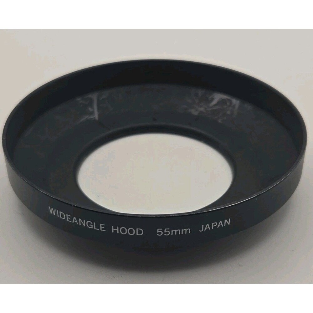 55mm Screw-In Wide Angle Metal Lens Hood Japan